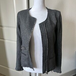 IRO Gray Silver Tailored Blazer